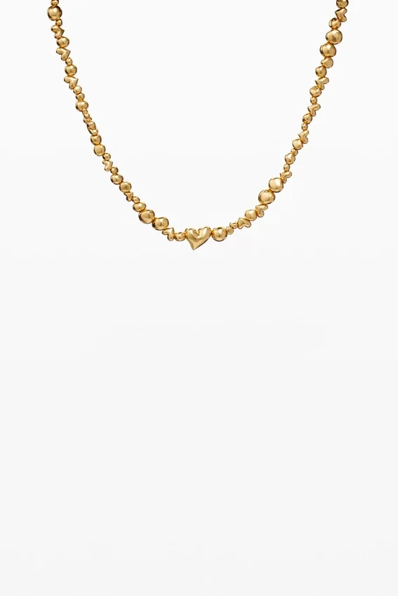 Zalio Gold-Plated Hearts Pendant Zalio Gold-Plated Hearts Pendant