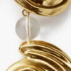 Zalio Gold-Plated Spiral Necklace