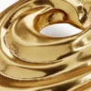 Zalio Gold-Plated Spiral Necklace