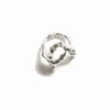 Zalio Silver Plated Letter a Ring