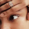Zalio Silver Plated Message Ring