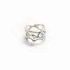 Zalio Silver Plated Message Ring