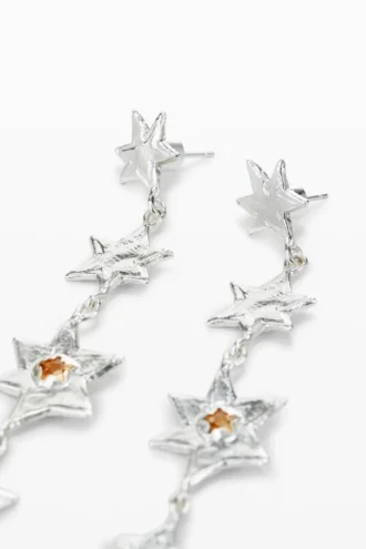 Zalio Star Cascade Earrings