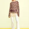 Zigzag Crochet Sweater