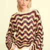 Zigzag Crochet Sweater
