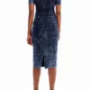 Zip Midi Dress