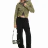 Zipped Knit Jacket Zipped Knit Jacket